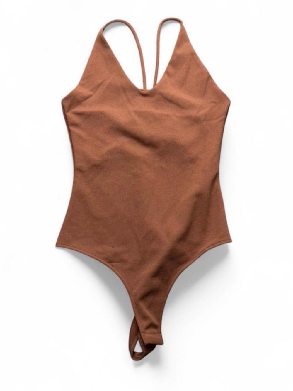 H&M Brown Strappy Bodysuit